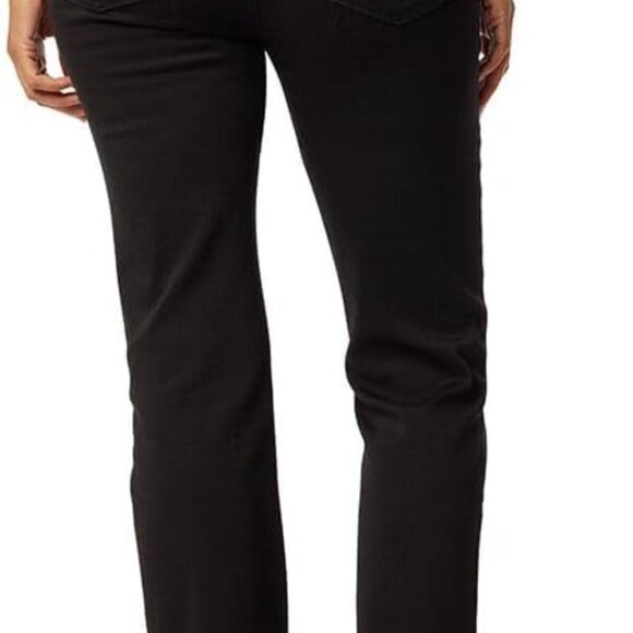 Gold Women's Curvy Totally Shaping Straight Jeans Mid-Rise Stretch Denim Availab - Picture 3 of 4